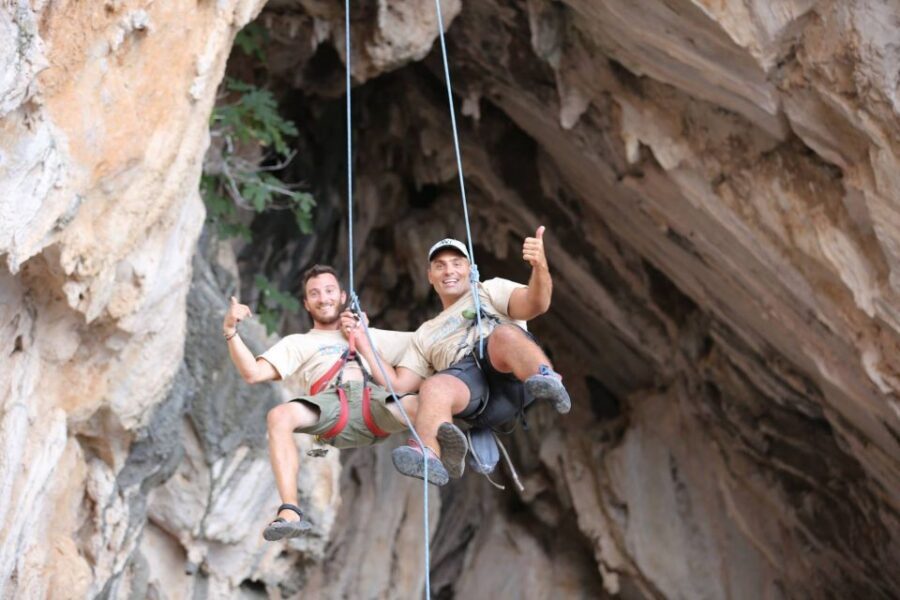 Rhodes: Ladiko Bay Rock Climbing and Rappelling Experience - Who this climbing and rappelling experience suits best