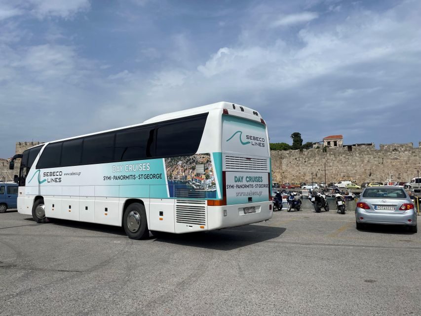 Rhodes: Lindos Bus Tour with Free Time to Explore - Rhodes to Lindos by SEBECO LINES: pickup that actually works