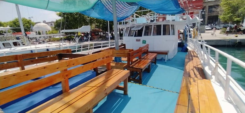 Rhodes: Pleasure Cruise for Swimming and Snorkeling - A Wooden Boat Cruise That Actually Fits a Rhodes Day