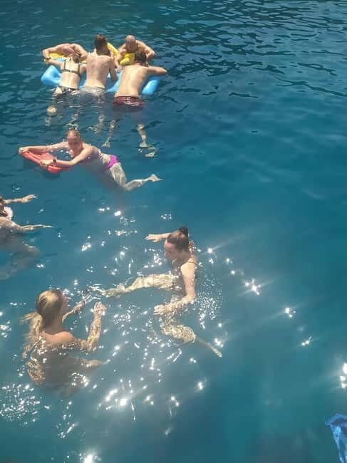 Rhodes: Pleasure Cruise for Swimming and Snorkeling - First Big Stop: Kallithea Bay Snorkeling Hour