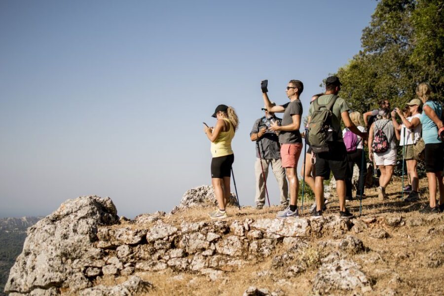 Rhodes: Profitis Ilias Guided Sunset Hike - The Profitis Elias church stop: the meaning behind the mountain