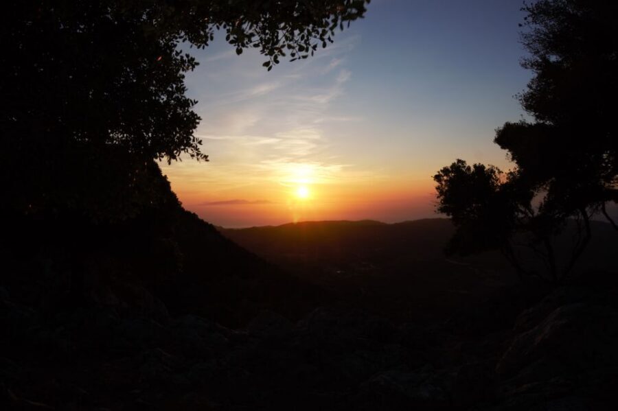 Rhodes: Profitis Ilias Guided Sunset Hike - Watching the sunset from one of Rhodes’ highest points