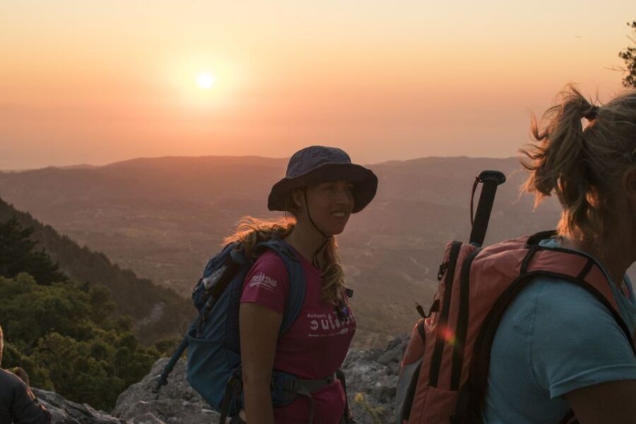 Rhodes: Profitis Ilias Guided Sunset Hike - The Trail Basics: distance, altitude, and how long it really takes