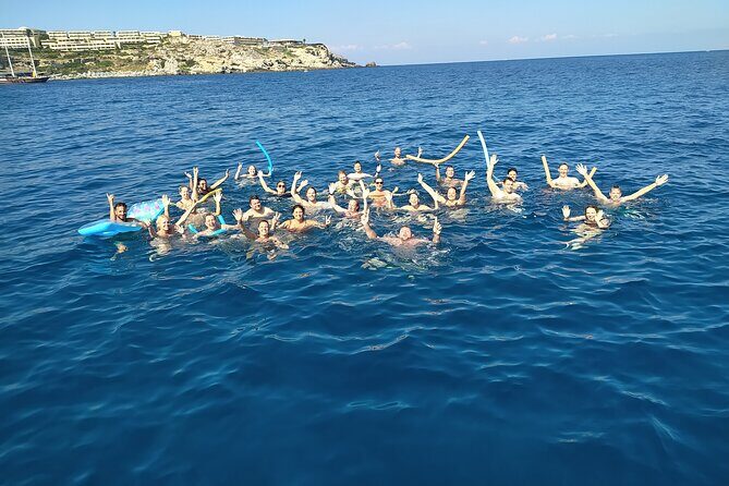 Rhodes Sea Cruises ( 6 hours pleasure cruise) - Stop One: Kallitheas Beach for Your First Easy Swim