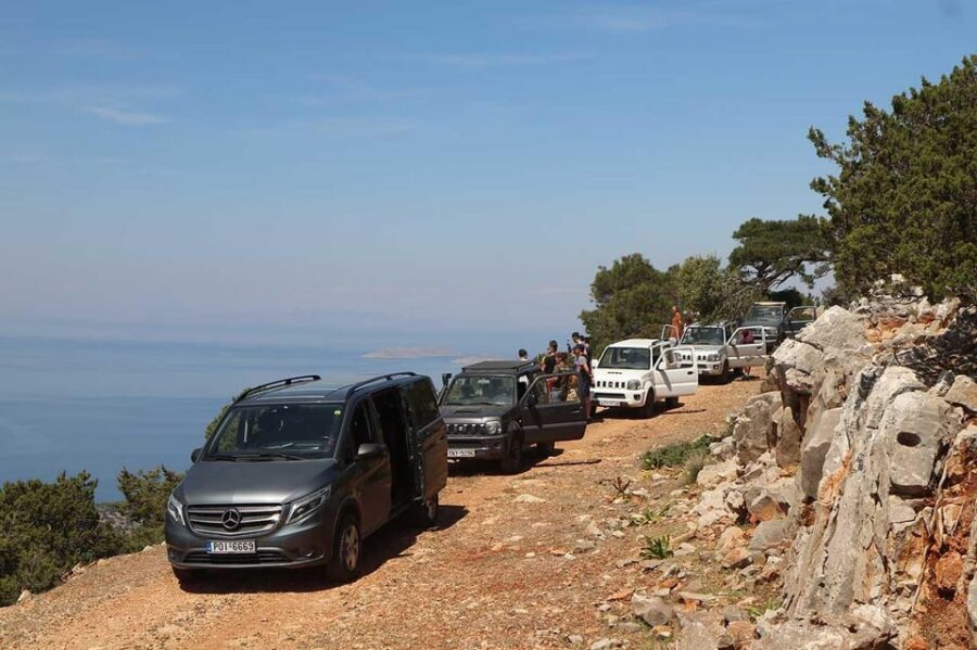 Rhodes: Self Drive 4x4 safari - Pick ups South - South Rhodes in a Suzuki Jimny: What self-drive really feels like