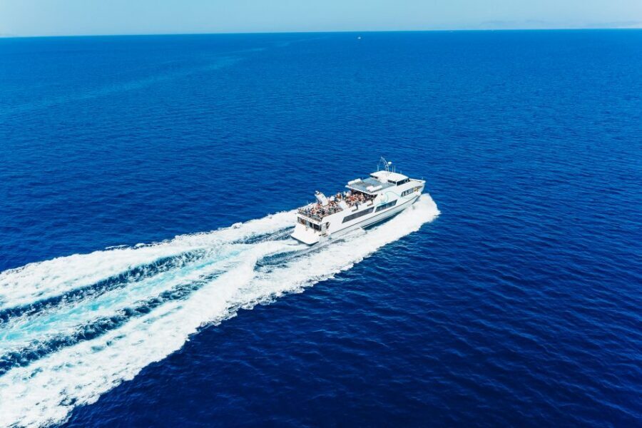 Rhodes: Speedboat Trip to Symi with Free Time to Explore - From Kolona Harbor: What the speedboat setup feels like
