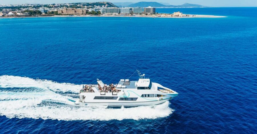 Rhodes: Speedboat Trip to Symi with Free Time to Explore - Kali Strata, castle views, and local food with limited time