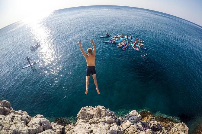 Rhodes: Stand Up Paddle & Snorkel Adventure - What’s Included: Gear, Snack, and Photo Help on the Water
