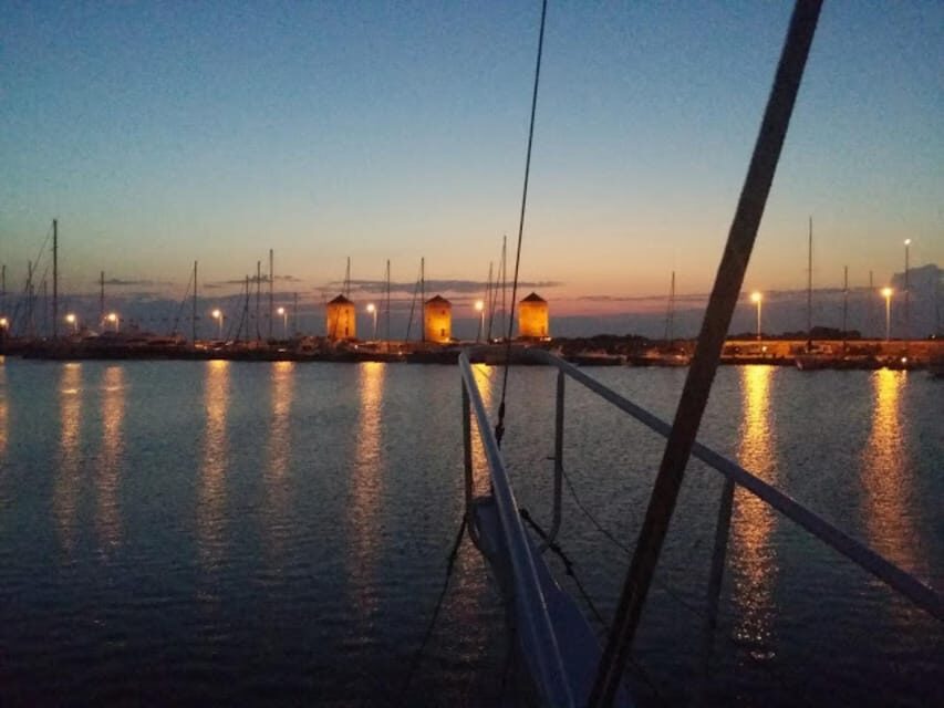 Rhodes: Sunset Cruise with Live Music, Wine & Greek Buffet - Unlimited White and Rose Wine, Plus a Boat Bar for Everything Else