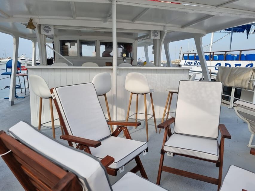 Rhodes: Sunset Cruise with Live Music, Wine & Greek Buffet - Cruising Rhodes’ East Coast: Fortresses and Landmarks From the Water