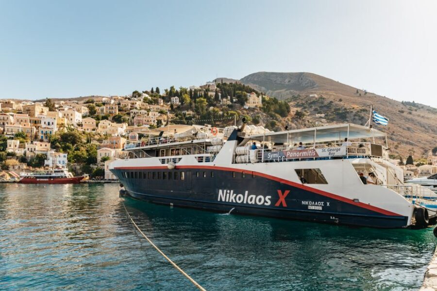 Rhodes: Symi Island & Panormitis Monastery Day Trip by Boat - The west-coast cruise and Nymporio Bay swim on Saturdays
