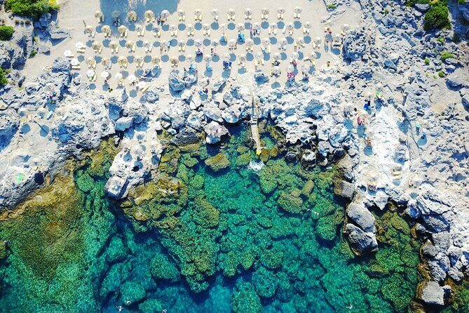 Rhodes to Anthony Quinn Bay E-Bike & Snorkelling Tour - Kallithea Springs snorkeling: clear water time with gear included