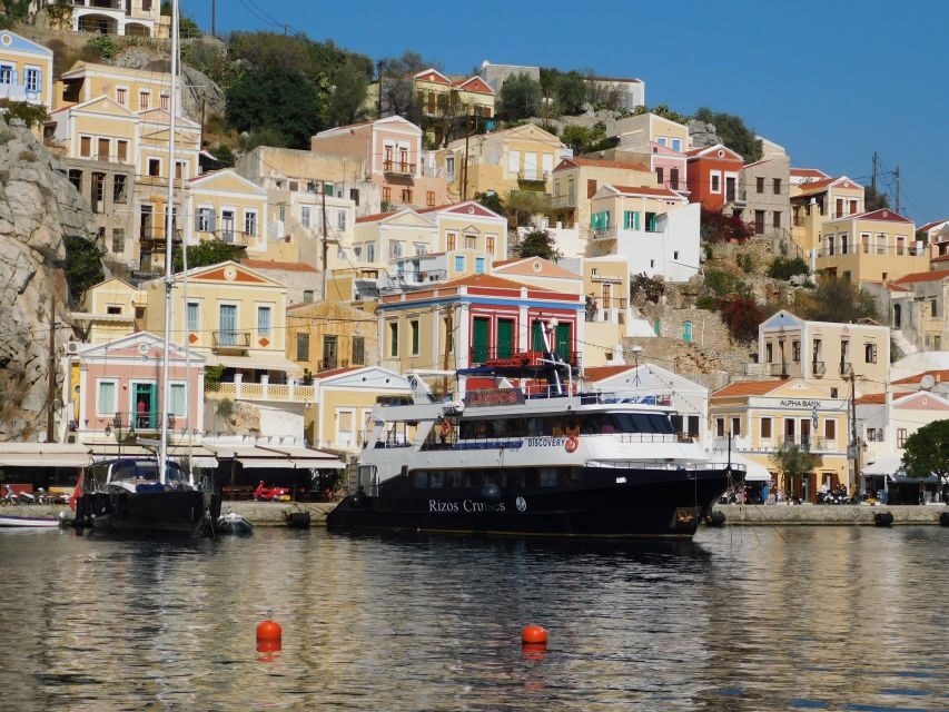 Rhodes Town: Boat Trip to Symi Island and St Marina Bay - St Marina Bay swim and snorkeling: the main event on the water