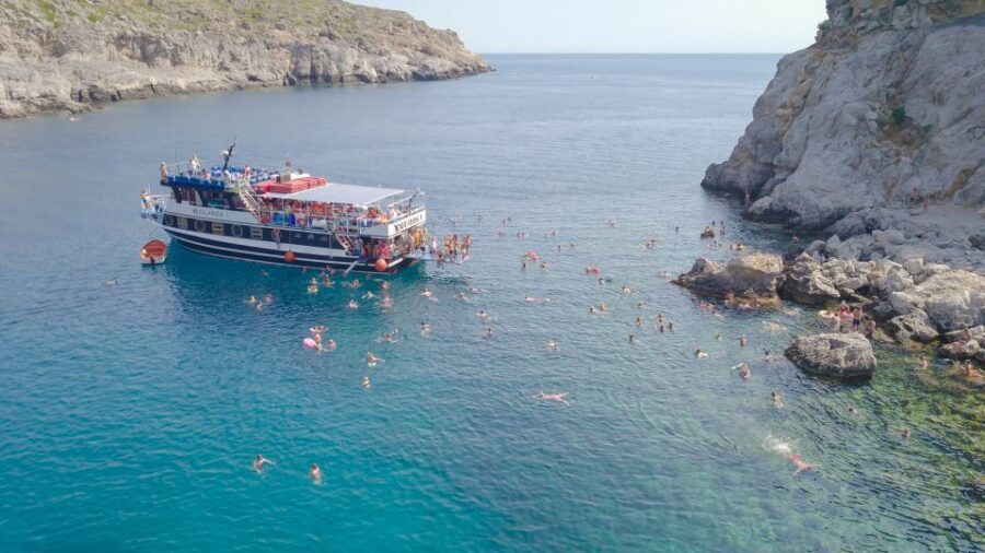 Rhodes Town: Scenic Cruise to Lindos with Swim Stops - Rhodes Town to Lindos by Boat: What This Day Trip Really Feels Like