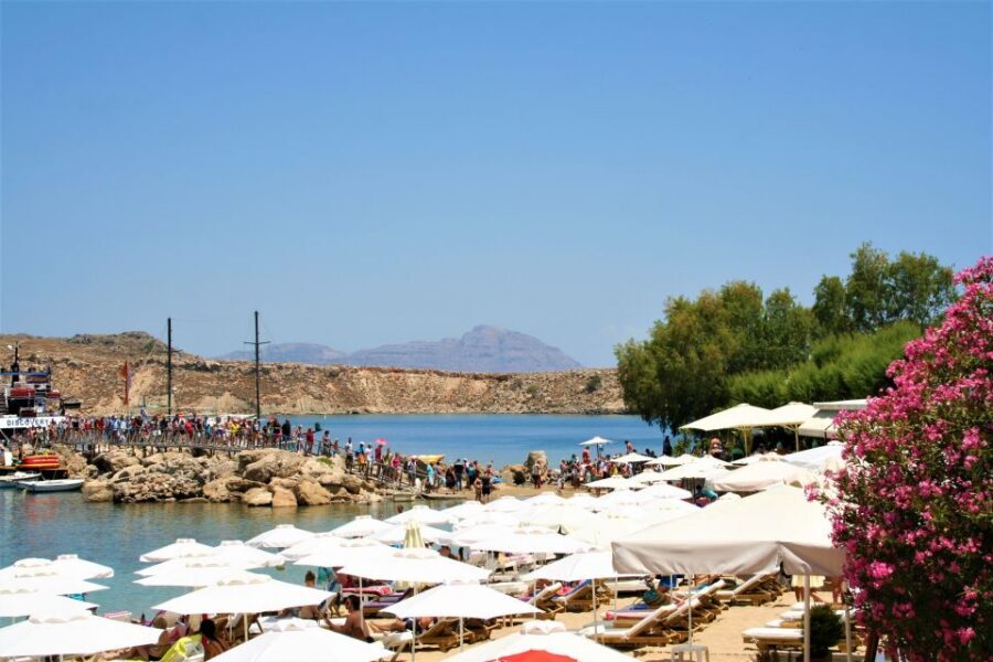 Rhodes Town: Scenic Cruise to Lindos with Swim Stops - Boat Comfort and Group Size: Getting a Seat Matters