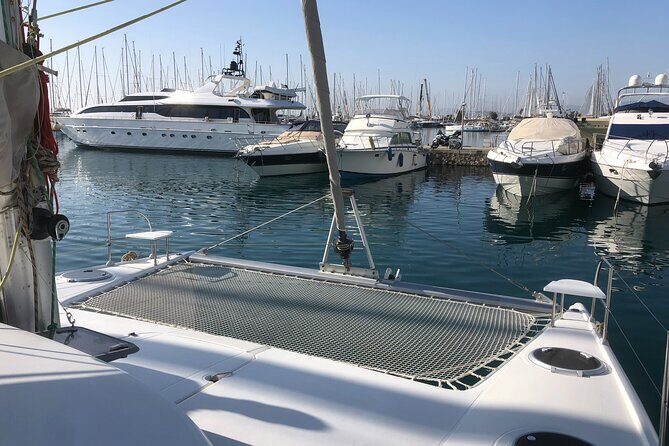 Sailing Catamaran day cruise - Rhodes with lunch & drinks - Lunch and drinks onboard: what’s actually included and how it helps