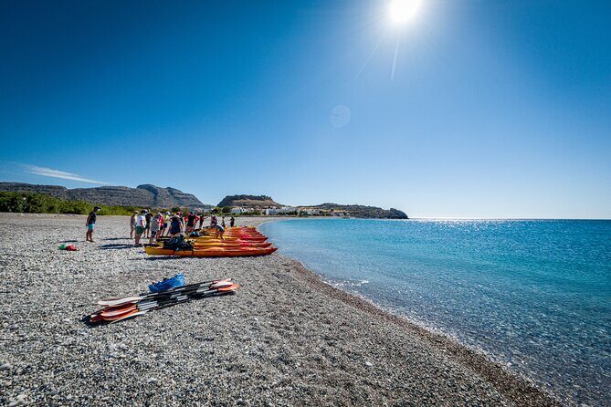 Sea Kayaking Tour - Red Sand Beach (South Pirates Route) - Haraki to Red Sand Beach: The Route That Feels Like Rhodes, Not a Checklist
