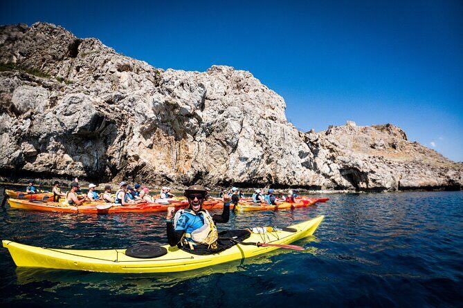Sea Kayaking Tour - Red Sand Beach (South Pirates Route) - Red Sand Beach: Snorkeling Time and a Proper Greek Picnic