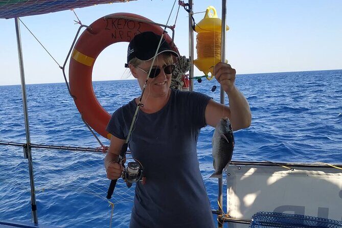 Skevos Fishing Trip Rhodes - Ground Fishing for Two Hours: Where Patience Becomes Skill
