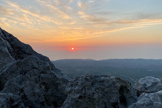 Small Group Sunset Hiking from Salakos to Profitis Ilias - De Vecchi’s garden and the abandoned villa area: history without a museum