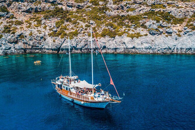 Sunset Cruise in Rhodes with unlimited drinks & snacks - Marina Mandraki to Kalithea Springs: The Swim Stop That Anchors the Trip
